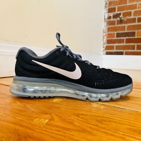 Nike Air Max 2017 849560-008 Womens Black Pink Low Top Running Shoes Size 10 - Picture 13 of 16